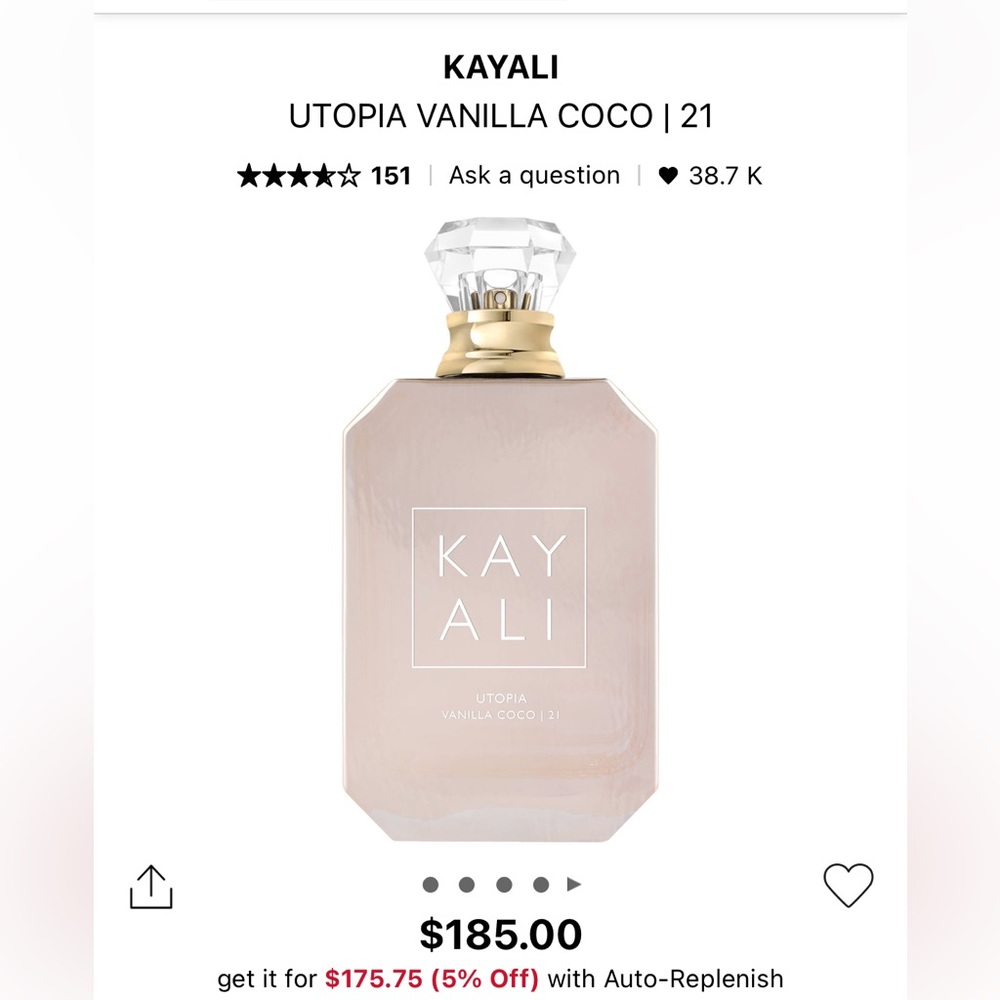 Kayali Utopia Vanilla Coco